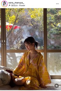 まるやそらのインスタグラム＠sora_maruya_より