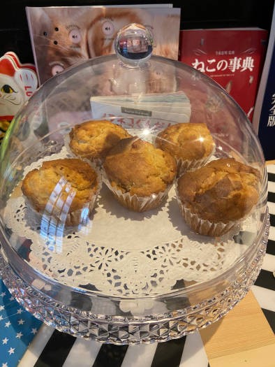 店主お手製のマフィン