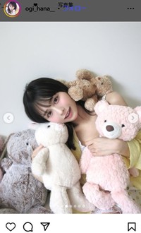 尾木波菜のインスタグラム＠ogi_hana__より