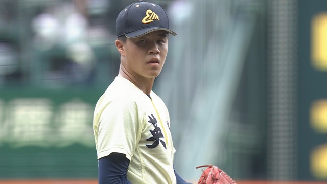 英明の先発　冨岡琥希 投手