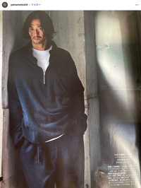 俳優⼭本⼀賢さんの公式インスタグラムから