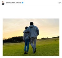 フリーアナウンサー清水健さんの公式インスタグラムから