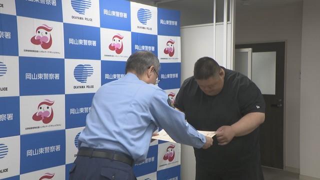 女性を保護した元力士／大森康平さん