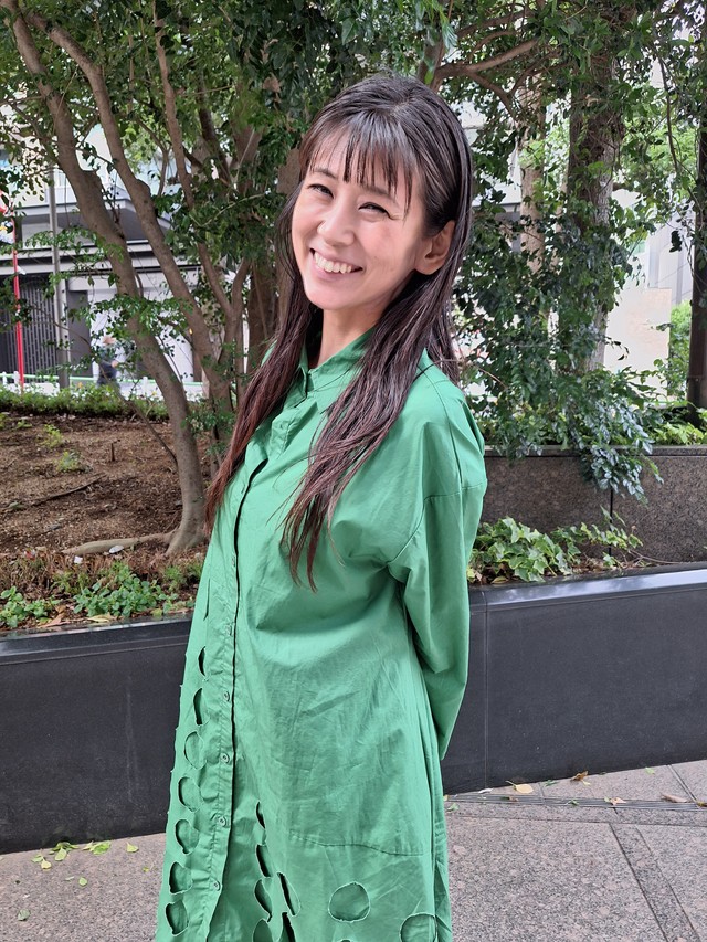 不惑のグラビア復帰に意欲を示す小阪由佳＝都内