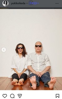 池田有希子のインスタグラム＠yukikoikedaより
