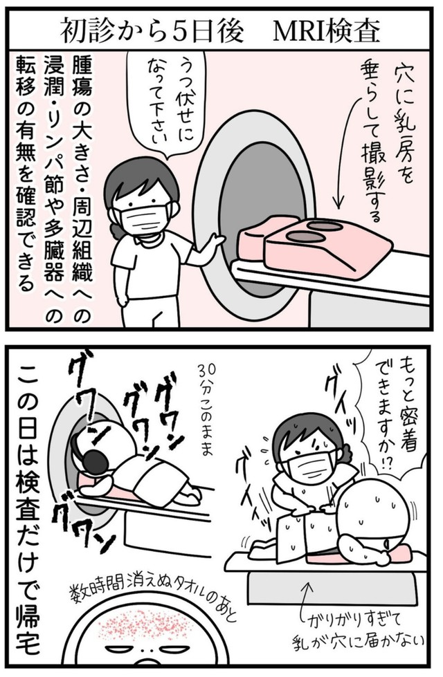 【漫画】『しろめちゃん・45歳・シンママ乳がん列伝』31（しろめちゃんさん提供）