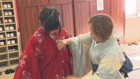 「思ったより着心地いい」　中学生が浴衣の着方を学ぶ　日本の伝統文化を体験　高松市