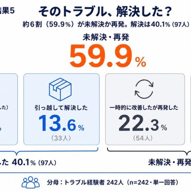 トラブルは解決したか