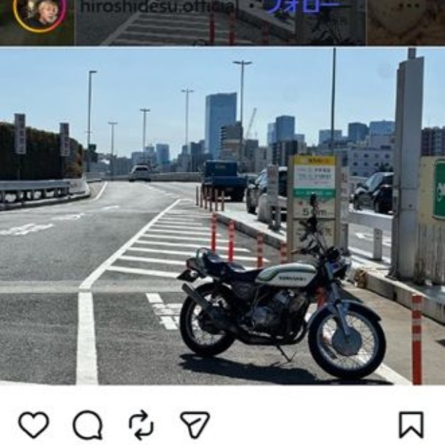 ヒロシのインスタグラム＠hiroshidesu.officialより