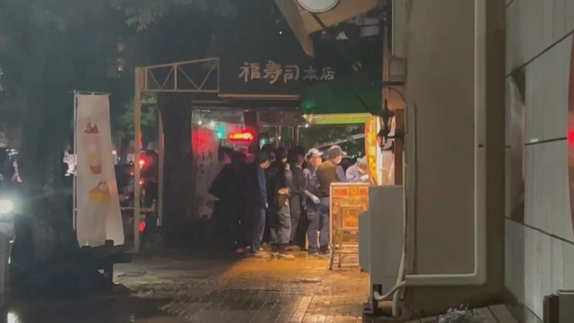 事件があった現場　岡山・北区奉還町　5月16日
