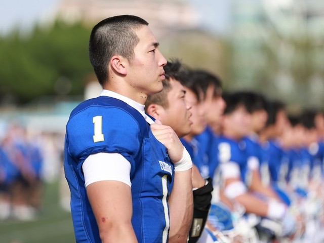 アメフト - 関西学院大学キャプテン前田涼太 無我夢中にもがく、ただ