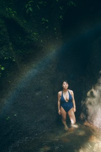 福井梨莉華 1st写真集「あいの道しるべ」よりⒸ岡本武志／講談社