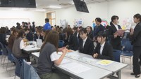 保育士不足の解消へ　保育学生への就職説明会　香川・高松市