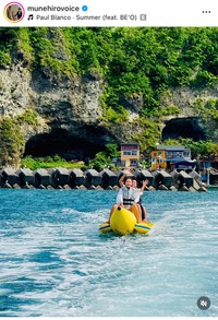 鈴木紗理奈（@munehirovoice）さんのインスタグラムより