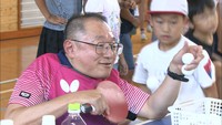 3大会連続パラリンピック出場　岡山市在住の車いす卓球選手が小学生と交流