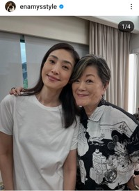 えなみ眞理子(@enamysstyle)さんのインスタグラムに登場した天海祐希さん