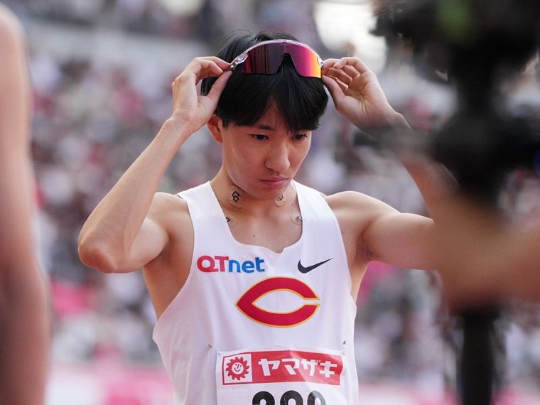 中央大学陸上駅伝部のウィンドブレーカー上下です。 陸上・駅伝 - 中大・田邉奨 400mのインカレ王者が、800mに挑戦する意味
