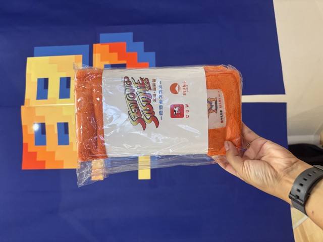 スタンプラリーで獲得できるタオル