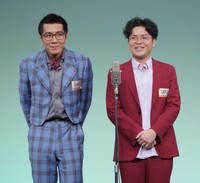 「ヤーレンズ」の楢原真樹さん（左）と出井隼之介さん
