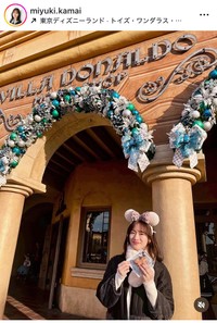 釜井美由紀アナのインスタグラム＠miyuki.kamaiより