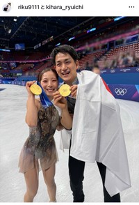 三浦璃来（@riku9111）さんのインスタグラムより