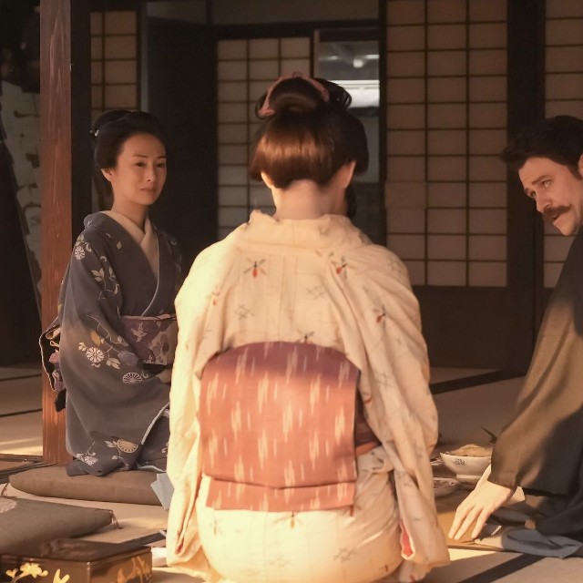 結婚パーティーの席で、松野家・雨清水家、それぞれの思いがあふれ出る　(C)NHK