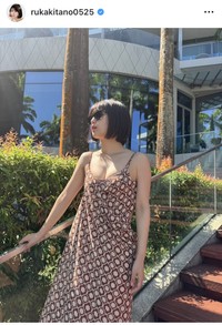 北野瑠華インスタグラム＠rukakitano0525より