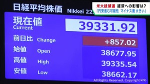 アメリカ大統領選挙　円安が進む可能性　専門家