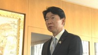 激励する伊原木知事