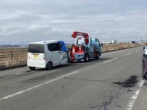 大型トレーラーと軽乗用車が衝突　７０代男性が死亡　宮城・岩沼市