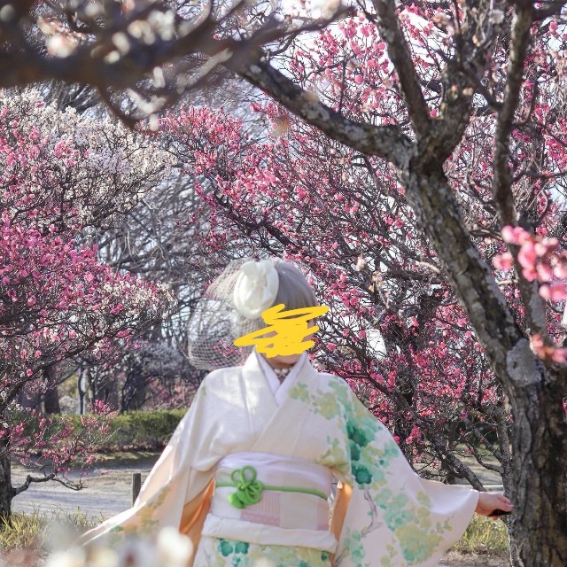 普段から和洋折衷のコーディネートを楽しむ／小紅さん（@kobenibiyori）提供