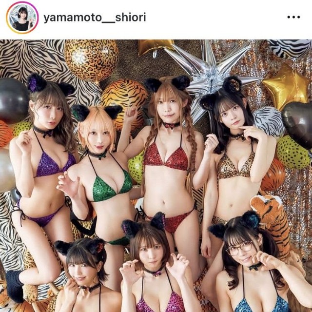 山本栞インスタグラム＠yamamoto__shioriより
