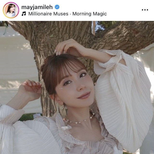 May J.インスタグラム＠mayjamilehより
