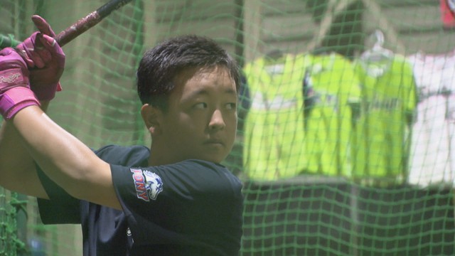 ポニーリーグの国際大会に出場／中村陸さん
