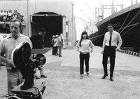 「007は二度死ぬ」撮影中のショーン・コネリーとボンドガールの若林映子=1966年