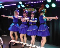 初の単独ライブに出演した19代目ミニスカポリス