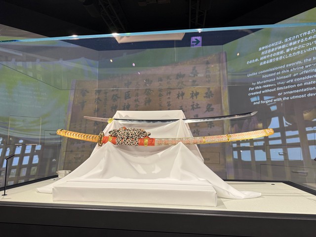 美しい鞘も見どころだった