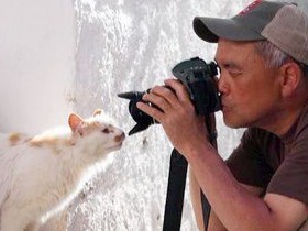 動物写真家・岩合さん　忘れられない言葉は「１００％を望むな」