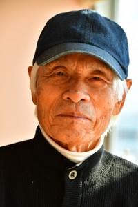 堀江謙一さん。航海どうぞ御安全に＝撮影：小嶋あきら