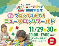 ブロックで遊ぼう！29日と30日に無料で楽しめる「ニューブロックワールド」　香川・綾川町