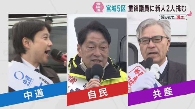 衆議院選挙　宮城５区　候補者の訴え