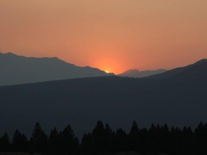 薄いピンク色の空を列車から眺めていた、午前4時すぎの私へ