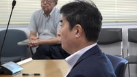 百条委員会（新拠点整備計画調査特別委員会）に出席する前田正之市長　2026年10月１日