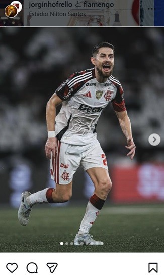 ジョルジーニョのインスタグラム＠jorginhofrelloより