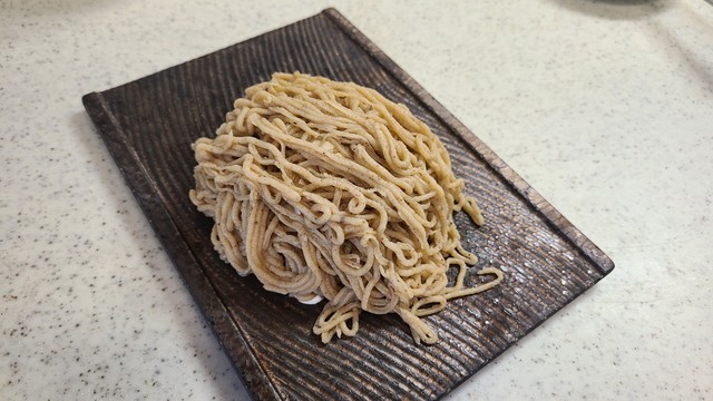 「蕎麦」ではありません、「モンブラン」です！（画像提供：ますもんさん）