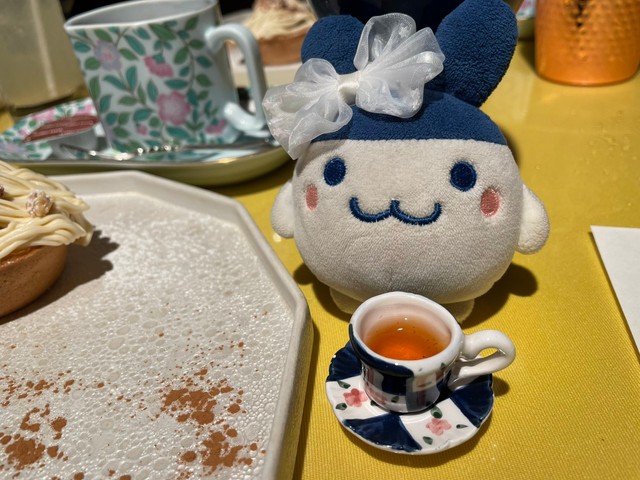 みみっち用のミニサイズの紅茶／ほしこ@たまごっち垢さん（@hsk_gotch）提供