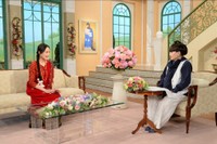 「徹子の部屋」    黒柳徹子(右)、野口絵子＝テレビ朝日提供