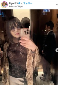 希良梨のインスタグラム@kigod23より