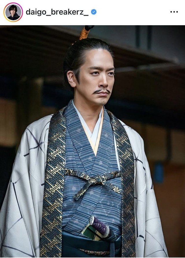DAIGOのインスタグラム＠daigo_breakerz_より