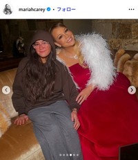 マライア・キャリーのインスタグラム@mariahcareyより